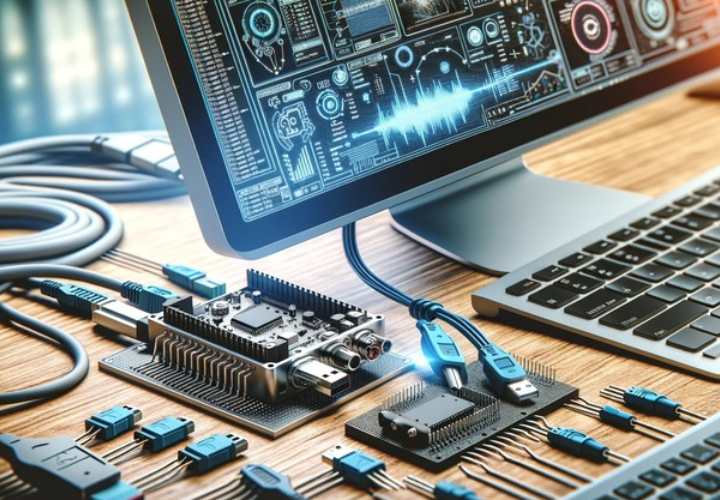 Control PIC Microcontroller using a GUI via USB or RS232